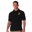 [Rothco] Military Embroidered Polo Shirts (Black - S)