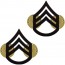 [Vanguard] Army Chevron : Staff Sergeant - Black Metal