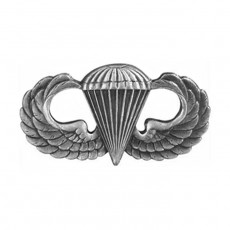 [Best Emblem & Insignia] Basic Parachutist Oxdized Finish
