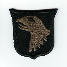 [Best Emblem & Insignia] Army Patch: 101st Airborne Division - Subdued / 미육군 101공수 사단 패치