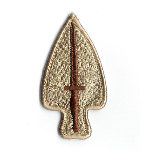 [Best Emblem & Insignia] Army Patch: Special Operations Command - Desert / 미육군 특수전사령부 패치