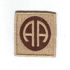 [Best Emblem & Insignia] Army Patch: 82nd Airborne Division - Desert / 미육군 제82공수사단 패치
