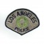 LAPD Police Patch - Silver / LAPD 교통경찰 패치