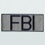 FBI Patch / FBI 패치 (대형)