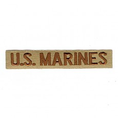 [Best Emblem & Insignia] US Marine Tab - Desert