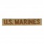 [Best Emblem & Insignia] US Marine Tab - Desert