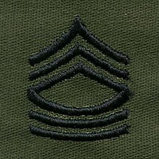 [Best Emblem & Insignia] Rank Insignia: Master Sergeant - Subdued
