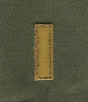 [Best Emblem & Insignia] Rank Insignia: 2nd Lieutenant - Subdued / 미육군 소위 계급장