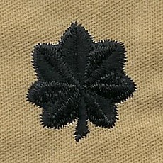 [Best Emblem & Insignia] Rank Insignia: Lieutenant Colonel - Desert / 미육군 중령 계급장