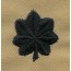 [Best Emblem & Insignia] Rank Insignia: Lieutenant Colonel - Desert / 미육군 중령 계급장