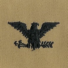 [Best Emblem & Insignia] Rank Insignia: Colonel - Desert / 미육군 대령 계급장