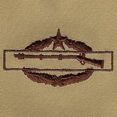 [Best Emblem & Insignia] Army Patch: Combat Infantry Second Award - Desert / 미육군 전투보병 패치