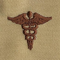 [Best Emblem & Insignia] Army Branch Insignia: Medical - Desert / 미육군 병과휘장 : 의무