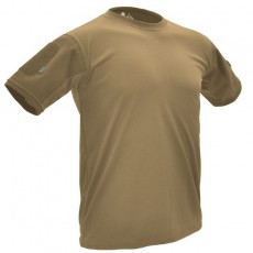 [Hazard 4] Battle-T Patch T-Shirt / [해저드] 4 배틀-티 패치 티셔츠 (Coyote - S)
