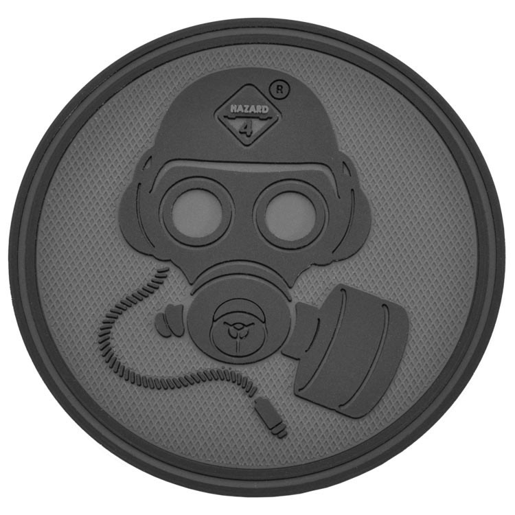 [Hazard 4] Special Forces Gas Mask / [해저드4] 스페셜 포스 가스 마스크 | 패치 (Black)