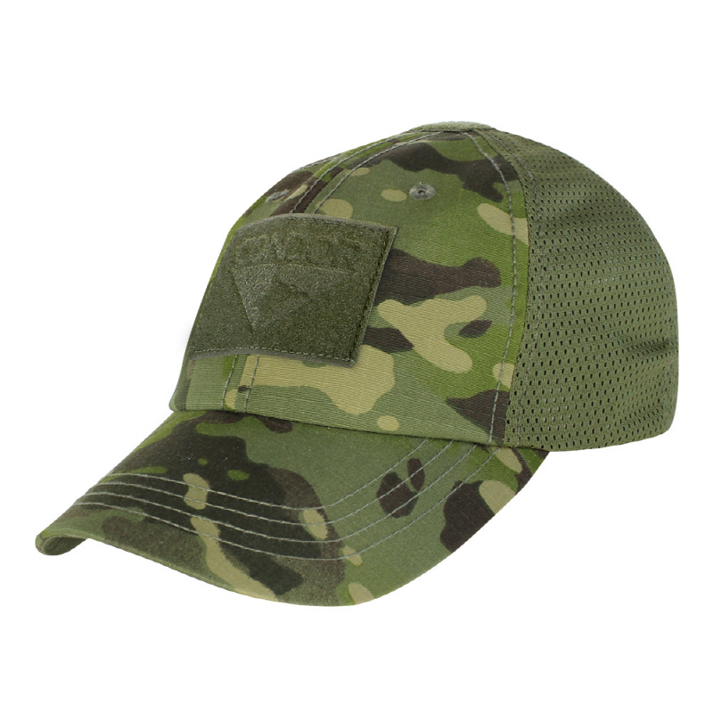 [Condor] Mesh Tactical Cap with Multicam Tropic / TCM-020 / [콘돌] 메쉬 택티컬 캡 멀티캠 트로픽