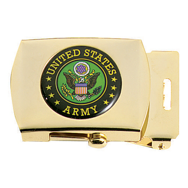 [Best Emblem & Insignia] Web Belt Buckle and Tip (ARMY)