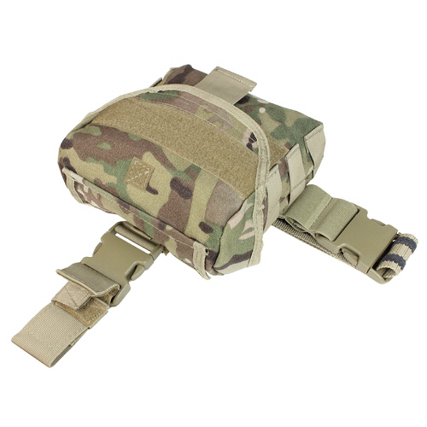 [Condor] Drop leg Dump Pouch - Multicam / MA38-008 / 콘돌 드롭 레그 덤프 파우치 - 멀티캠