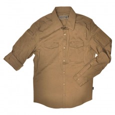 [Hazard 4] Colonial Patch Shirt / [해저드 4] 콜로니얼 패치 셔츠 (Coyote - Large)