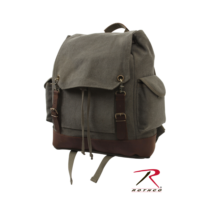 [Rothco] Vintage Expedition Rucksack / [로스코] 빈티지 엑스페디션 럭색