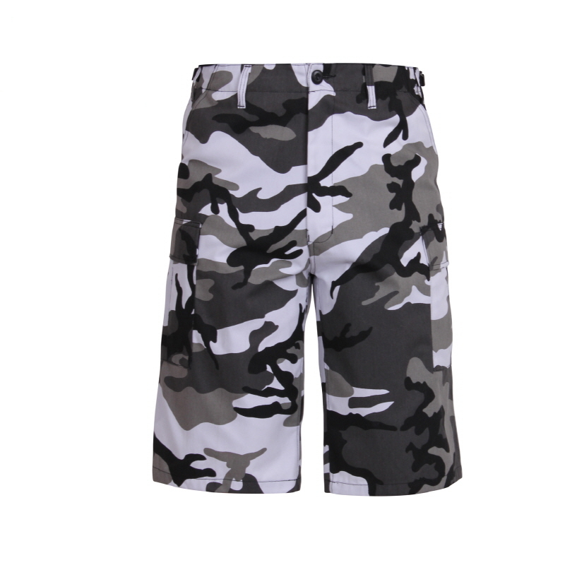 [Rothco] Long Length Camo BDU Short / 로스코 7부 카모 BDU 군복 반바지