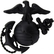 [Vanguard] Marine Corps Service Cap Device: Officer / 미해병대 앵카 장교용 배지 (서비스캡용)