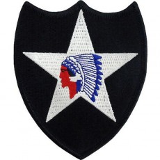 [Vanguard] Army Patch: 2nd Infantry Division - Color / 미육군 제2보병사단 패치