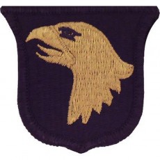 [Vanguard] ARMY PATCH: 101ST AIRBORNE DIVISION - EMBROIDERED ON OCP / 미육군 제101공수사단 패치