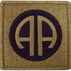 [Vanguard] ARMY PATCH: 82ND AIRBORNE DIVISION - EMBROIDERED ON OCP / 미육군 제82공수사단 패치