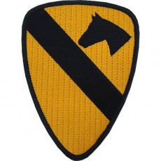 [Vanguard] ARMY PATCH: 1ST CAVALRY - COLOR / 미육군 제1기병사단 패치