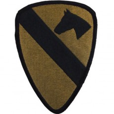 [Vanguard] ARMY PATCH: FIRST CAVALRY - EMBROIDERED ON OCP / 미육군 제1기병사단 패치