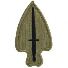 [Vanguard] ARMY PATCH: SPECIAL OPERATIONS COMMAND - EMBROIDERED ON OCP / 미육군 특수전사령부 패치