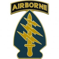 [Vanguard] Army CSIB: Special Forces Group with Airborne Tab / 미육군 CSIB: 특전단