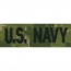 [Vanguard] Navy Name Tape: U.S. Navy - NWU Type III (AOR2) / 미해군 네임탭: U.S. Navy (박음질용)
