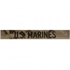 [Vanguard] U.S. Marines Tape: Desert Digital / 미해병대 네임탭: U.S. Marines - Desert Digital (박음질용)