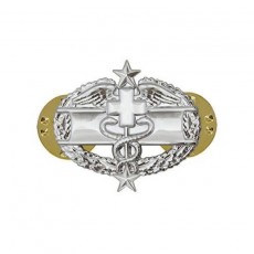 [Vanguard] Army Dress Badge: Combat Medical Third Award - Mini, Mirror / 미육군 전투의무 유광 미니어쳐 배지(3회 수여)