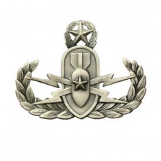 [Vanguard] Badge: Master Explosive Ordnance Disposal - Regulation, Oxidized / 폭발물 처리반 무광 배지