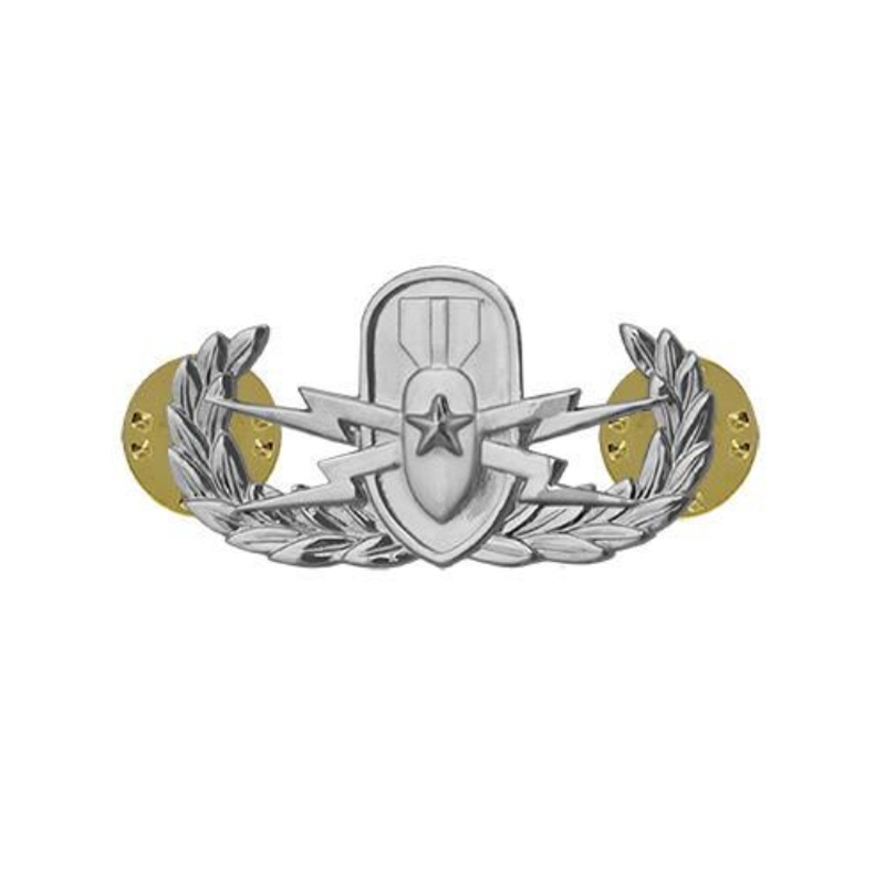 [Vanguard] Badge: Senior Explosive Ordnance - Miniature, Mirror Finish / 폭발물 처리반 유광 미니어쳐 배지