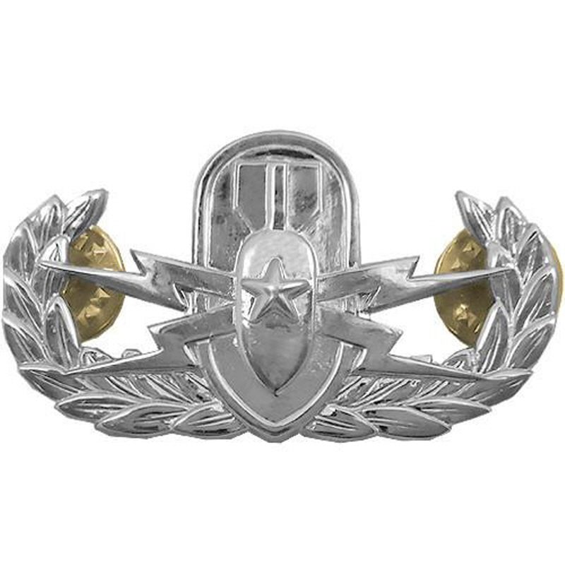 [Vanguard] Air Force Badge: Explosive Ordnance Disposal: Senior - Midsize / 미공군 폭발물 처리반 배지