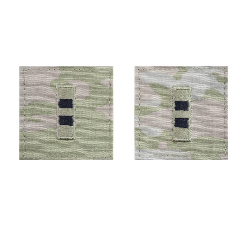 [Vanguard] Army Embroidered OCP with Hook Rank Insignia: Warrant Officer 2 / 미육군 준위(WO2) 계급장