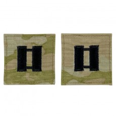 [Vanguard] Army Embroidered OCP with Hook Rank Insignia: Captain / 미육군 대위 계급장