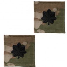 [Vanguard] Army Embroidered OCP with Hook Rank Insignia: Lieutenant Colonel / 미육군 중령 계급장