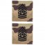 [Vanguard] Army Embroidered OCP with Hook Rank Insignia: Command Sergeant Major / 미육군 주임원사 계급장