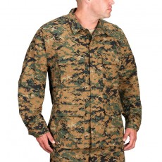 [Propper] Uniform BDU Coat (Woodland Digital) / F5450 / [프로퍼] 유니폼 BDU 군복 상의 (우드랜드 디지털)