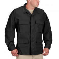 [Propper] Uniform BDU Coat (Black) / F5450 / [프로퍼] 유니폼 BDU 군복 상의 (검정)