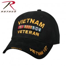 [Rothco] Deluxe Low Profile Vietnam Veteran Insignia Cap / 9321 / [로스코] 월남전 퇴역군인 볼캡