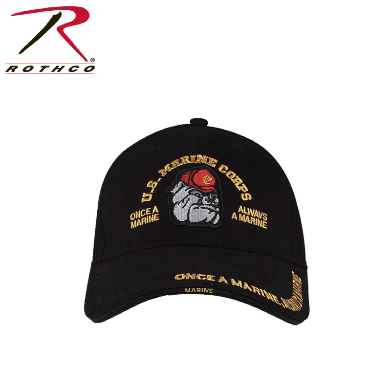 [Rothco] Deluxe Marine Bulldog Low Profile Cap / 9339 / [로스코] 미해병대 볼캡