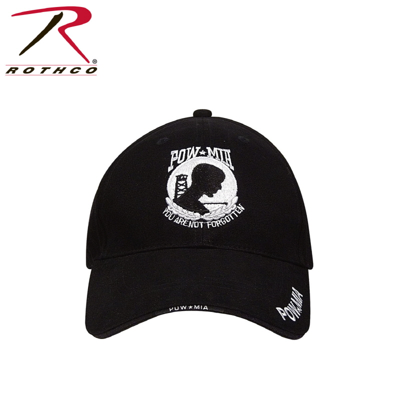 [Rothco] Deluxe POW/MIA Low Profile Cap / 9369 / [로스코] POW/MIA(전쟁포로 및 실종자) 볼캡