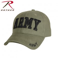 [Rothco] Deluxe Army Embroidered Low Profile Insignia Cap / [로스코] 미육군 볼캡