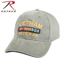 [Rothco] Vietnam Veteran Deluxe Vintage Low Profile Insignia Cap / 9721 / [로스코] 월남전 퇴역군인 볼캡